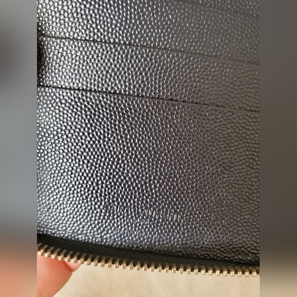 YSL Black Zippy Wallet - Picture 14 of 15